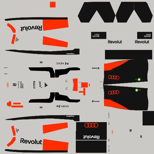 Samuel Justin Ray livery for F4 Cup Challenge