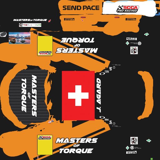 Jeremie Agard livery for Euro Jetta Cup Challenge