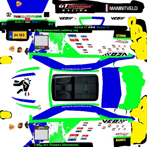 Eric Manintveld livery for Euro Jetta Cup Challenge