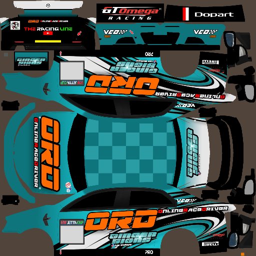 Patryk Dopart livery for Euro Jetta Cup Challenge