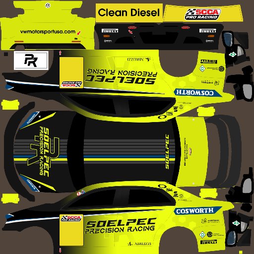 Andy X Fox livery for Euro Jetta Cup Challenge