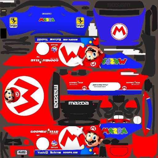 Shaun Gapinski livery for MX5/GT4 Challenge