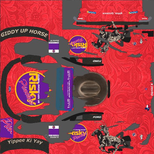 Daniel B Kincaid livery for MX5/GT4 Challenge