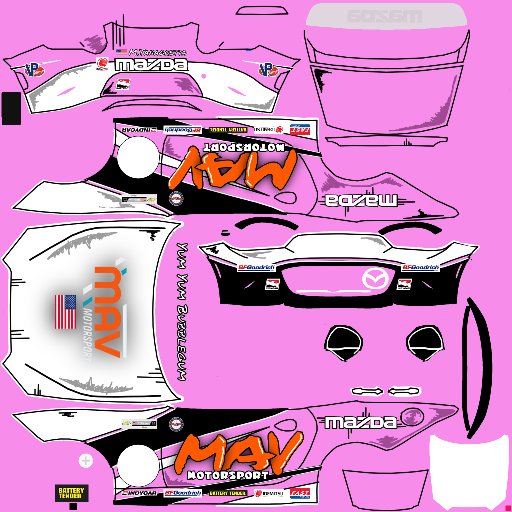 Michael Tanagretta livery for MX5/GT4 Challenge