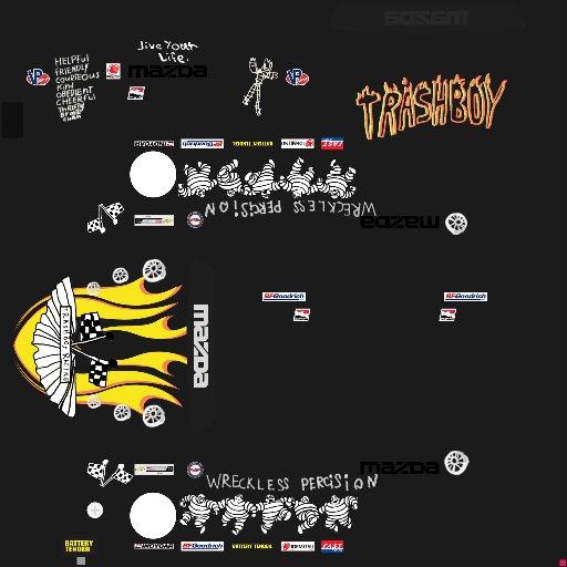 Michael Linneman livery for MX5/GT4 Challenge