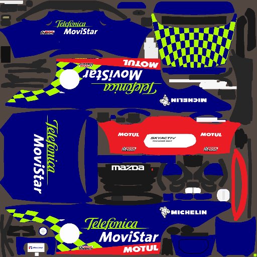 Randall Conn livery for MX5/GT4 Challenge