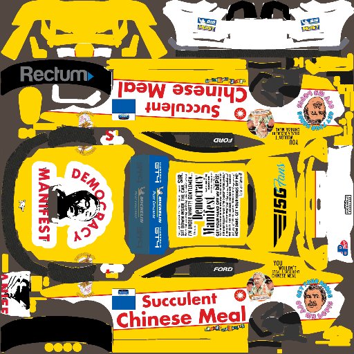 Alex Roy3 livery for MX5/GT4 Challenge