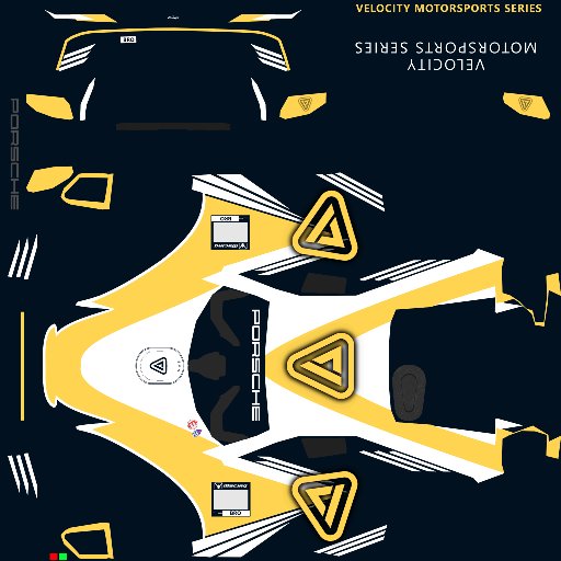 Marco Grasso livery for Euro/Global Porsche Cup Challenge