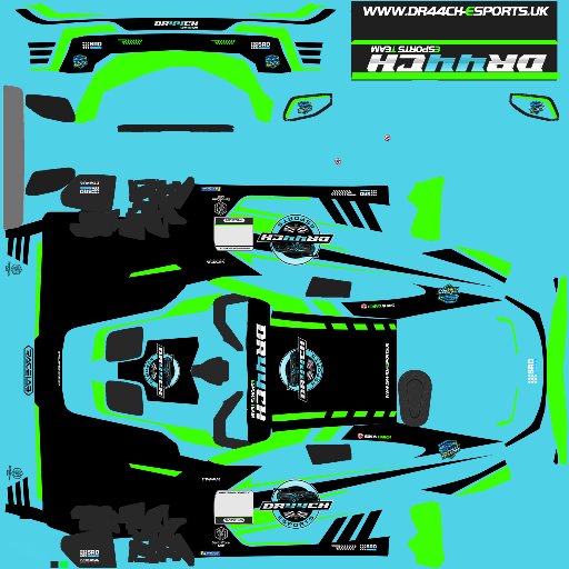 Simon Darch livery for Euro/Global Porsche Cup Challenge