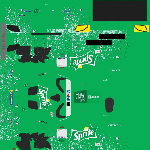 Simon Gymer livery for Euro/Global Porsche Cup Challenge