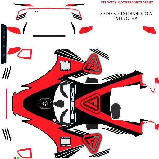 Simon Schulze livery for Euro/Global Porsche Cup Challenge