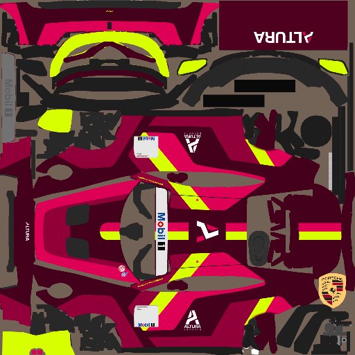 Tiemen Claus livery for Euro/Global Porsche Cup Challenge