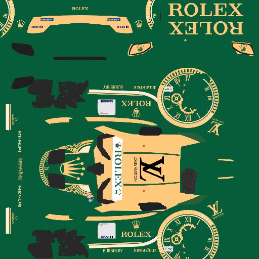 Patrick Roozendaal livery for Euro/Global Porsche Cup Challenge