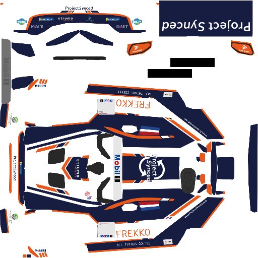 Angelo Louwerse livery for Euro/Global Porsche Cup Challenge