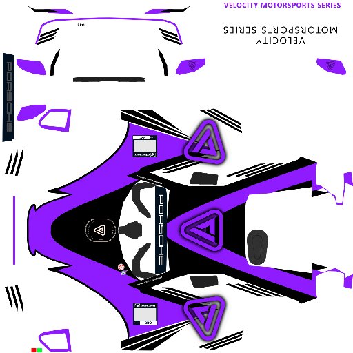 Benjamin BK Kern livery for Euro/Global Porsche Cup Challenge