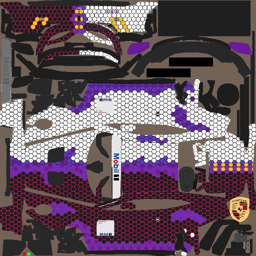 Dave Cartnerdobbs livery for Euro/Global Porsche Cup Challenge