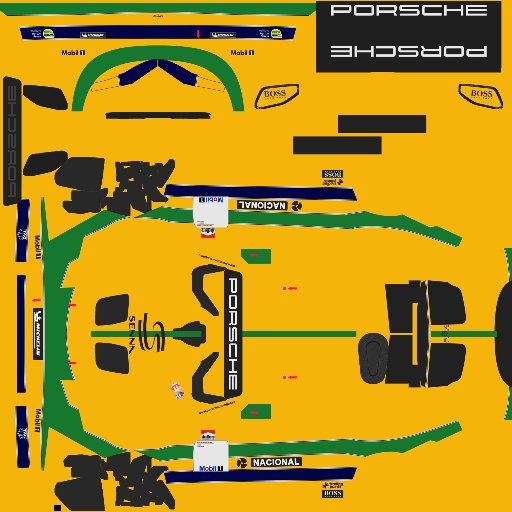 Quido Meijer livery for Euro/Global Porsche Cup Challenge