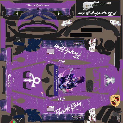 Mark Thompson23 livery for Americas Porsche Cup Challenge