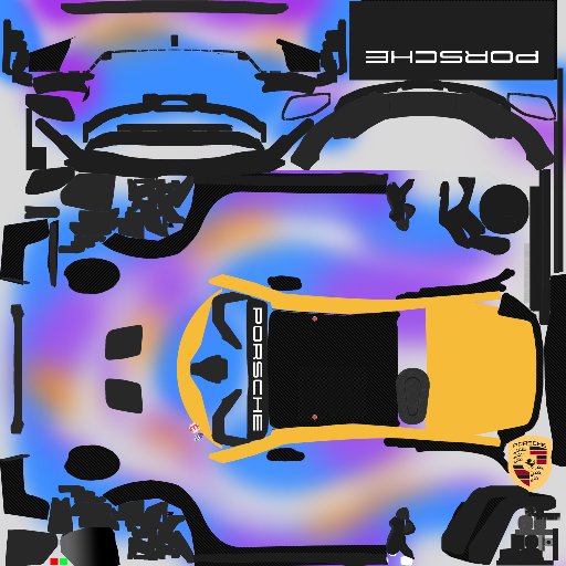 Jamie Cilianilek livery for Americas Porsche Cup Challenge