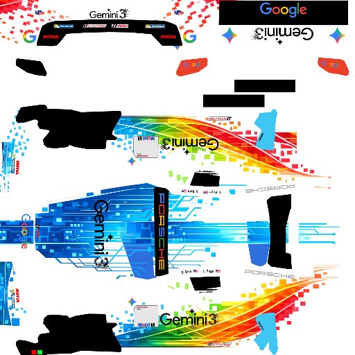 Austin Schildhauer livery for Americas Porsche Cup Challenge