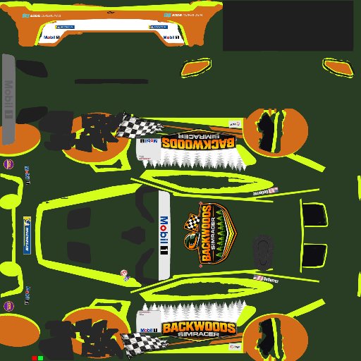 Diego Gutierrez5 livery for Americas Porsche Cup Challenge