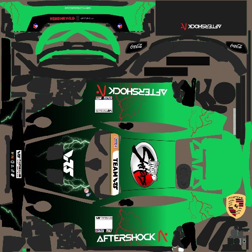 Gary Watson2 livery for Americas Porsche Cup Challenge