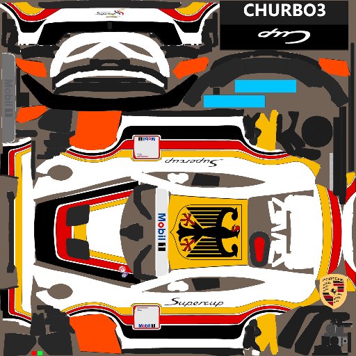 Chad Henson livery for Americas Porsche Cup Challenge