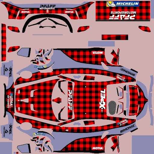 Kyle Feucht livery for Americas Porsche Cup Challenge