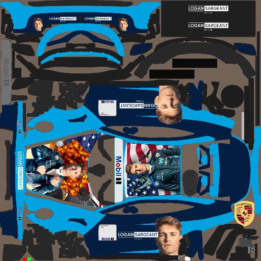 Vincent Hoang livery for Americas Porsche Cup Challenge