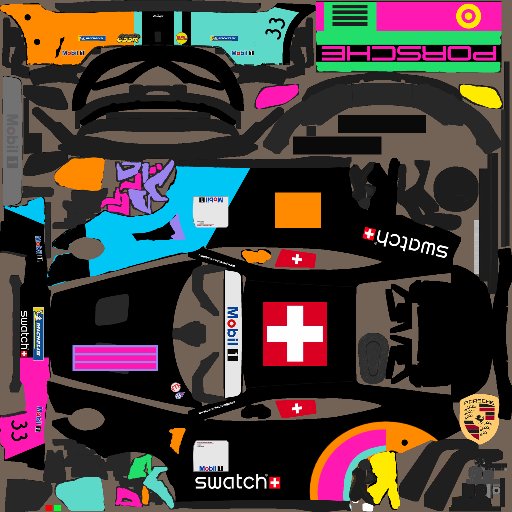 Charles Retallack livery for Americas Porsche Cup Challenge